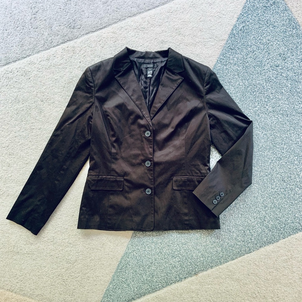 Alfani Black Sports Jacket/Blazer